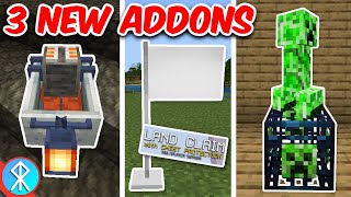 3 NEW ADDONS April 2022  BedrockMCPEXbox [upl. by Kimmi]