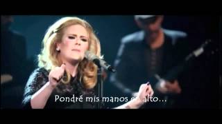 Adele  Ill be waiting live Subtitulada al Español [upl. by Eniowtna]