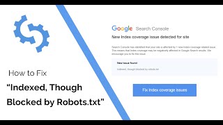 HOW TO FIX INDEXED THOUGH BLOCKED BY ROBOTSTXT IN BLOGGER  EASY STEP BY STEP SOLUTION IN HINDI [upl. by Esiom658]