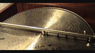 quotAVE MARIAquot Played On 1905 MIRA 18 12 Inch Concert Grand Console Music Box [upl. by Mirelle587]