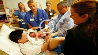 First man to Give Birth to A Real Baby [upl. by Dorsy7]