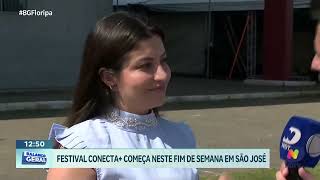 Festival Conecta segunda edição reúne 10 mil pessoas em São José neste fim de semana [upl. by Felty]