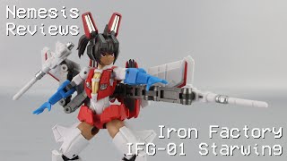 Nemesis Reviews Iron Factory IFG01 Starwing [upl. by Fortna]