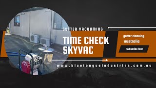 Time Check Gutter Cleaning with Skyvac Safe and Easy Demonstrations [upl. by Gerald]