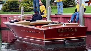 702 Les Cheneaux Islands Antique Wooden Boat Show  Hessel [upl. by Wagstaff407]