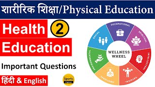 Health Education Part2 Physical Education MCQs by Sports Engineer [upl. by Nilrev]