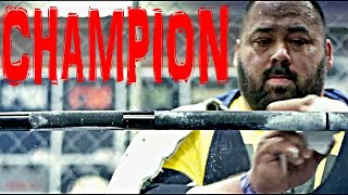 CHAMPION  Powerlifting Motivation [upl. by Yrallam]