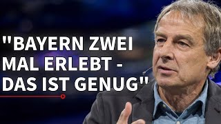 Klinsmann „Durfte den FC Bayern zweimal erleben Das ist genug“  Sport und Talk aus dem Hangar7 [upl. by Pinelli]