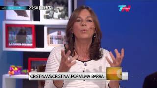 Vilma Ibarra en quotOdisea Argentinaquot de CPagni y NDujovne  040515 [upl. by Atinod30]