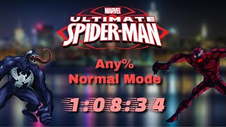 Ultimate Spider Man GBA Speedrun Any 10834 [upl. by Liarret451]