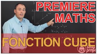 Fonction cube  Maths 1ère  Les Bons Profs [upl. by Egon]