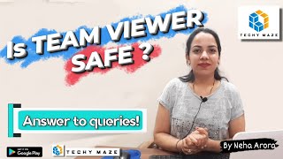 Is Teamviewer Safe  Is teamviewer safe to use  Teamviewer ko use karna safe hai ya nahi  Hindi [upl. by Tepper]