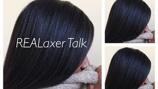 REALaxer Talk Relaxer Update Hairfinity LOC Method amp Staying Motivated [upl. by Ranzini]