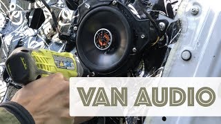 Replacing RAM Promaster City Door Speaker and Tweeter with JBL Club Speakers Van Audio Walkthrough [upl. by Nivlam]