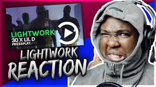 30 X Lil D  Lightwork Freestyle  Pressplay REACTION [upl. by Bergstein]