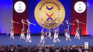 Team GERMANY ICU World Cheerleading Championship 2023 [upl. by Bakemeier278]