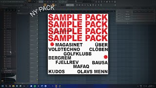 RUSS SAMPLE PACK  MAGASINET VOLDTECHNO GOLFKLUBB  70 LYDER [upl. by Alinoel]