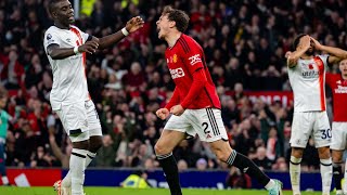 Lindelof Goal vs Luton Town  Man U vs Luton Town Premier league Game [upl. by Harwin]