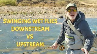 Swinging Wet Flies  Upstream vs Downstream [upl. by Htenay]