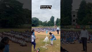 Water Rocket Launch by school students at Government School Baramunda diy spacex liftoff [upl. by Asylem]