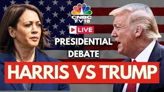 Historic Trump vs Kamala Harris Debate Key Moments amp Fiery Exchanges  2024 Election Showdownlive [upl. by Ahsieyn]