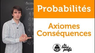 Axiomes des probabilités  conséquences  Maths  MPSI  1ère année  Les Bons Profs [upl. by Kaden]