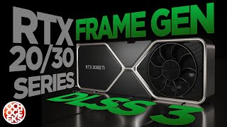 Doble FPS en RTX 2030  DLSS 3  FSR 3 Frame Gen [upl. by Noet]