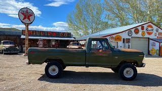 1976 Ford F250 4X4  Survivor [upl. by Lazarus]