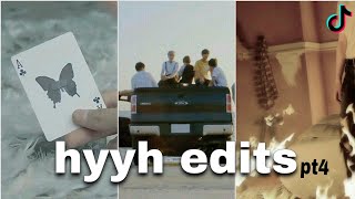 BTS Universe edits on tiktok pt4 bc we love suffering hyyh era  tw in description [upl. by Selle]