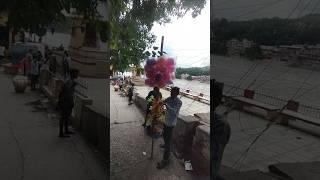 Ganga ghat rishikesh Neelkanth paidal yatra Har har har mahadev [upl. by Bertold]