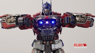 Fantasmo Studio FS01 Elite Leader Optimus Prime Nakomake CR05 KO [upl. by Assiluy]