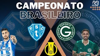 AO VIVO  Paysandu x Goiás  Série B  Campeonato Brasileiro 2024 [upl. by Corrianne981]