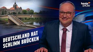 Kaputte Brücken und Straßen Deutschland bröckelt vor sich hin  heuteshow vom 20092024 [upl. by Nylsirhc]