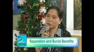 GSIS  GMH  GSIS Separation and Burial Benefits part 1 of 3 [upl. by Hannis]