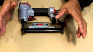 How to Use a Pin Nailer Beginner Tutorial [upl. by Milli]