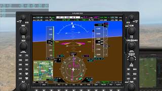 XPlane G1000  Approaches ILS GPS LNAV GPS LPV LOC BCRS VOR GPS overlay and VORDME [upl. by Eendys]