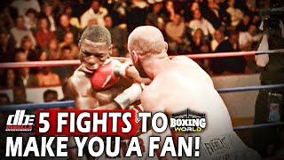 5 Fights PROMISE to Make You a Boxing Fan PART 1  Full Fight Marathon  Boxing World [upl. by Crosley]