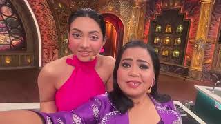 lafter chef bharthi and krushna full comedy video on show 😁😁 [upl. by Yelrebma]