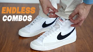 Most stylish Ways To Wear Nike Blazer Mid 77s [upl. by Amadeus]