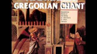 Gregorian Chant Ave Maria  Benedictine Monks of the Abbey of St Maurice amp St Maur Clervaux 1 [upl. by Oakie468]