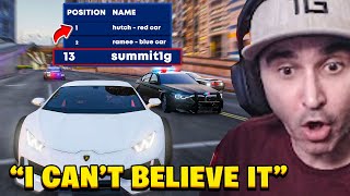 Summit1g SHOCKS Everyone During GTA RP Racing [upl. by Alehs904]