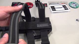 Blackhawk Omega Elite thigh rig holster [upl. by Pentha]