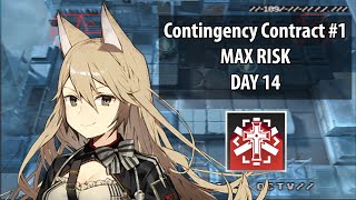 Arknights  CC1 Daily Map Day 14 Max Risk [upl. by Jr652]