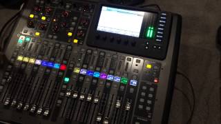 Behringer x32 Compact  Tutorial 1 Setup and Layout [upl. by Diley]