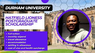 100 Hatfield Lioness Scholarship at Durham University [upl. by Auoz]