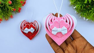 DIY Valentine Day Crafts  Valentine Day Gift Ideas  Foamiran Special Crafts For Valentine Day [upl. by Milicent]