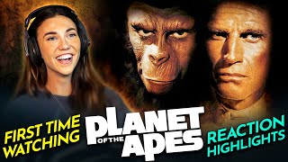 Coby goes ape for PLANET OF THE APES 1968 Movie Reaction FIRST TIME WATCHING [upl. by Candra559]