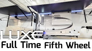 Luxe 39FB Elite Full Time Fifth Wheel Tour [upl. by Horst]