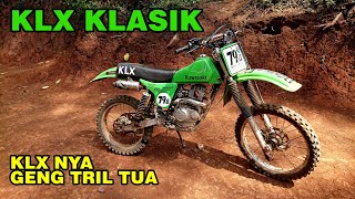 REVIEW KLX MODIF TRAIL KLASIK [upl. by Janine]