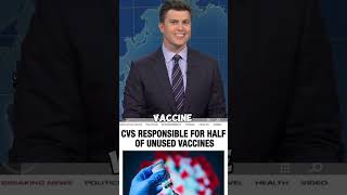 Evangelicals hesitant about vaccine… shorts colinjost michaelche snl weekendupdate [upl. by Atekahs]